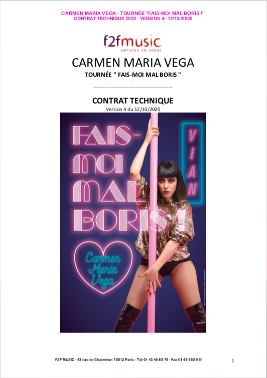 Visuel FT Carmen Maria Vega